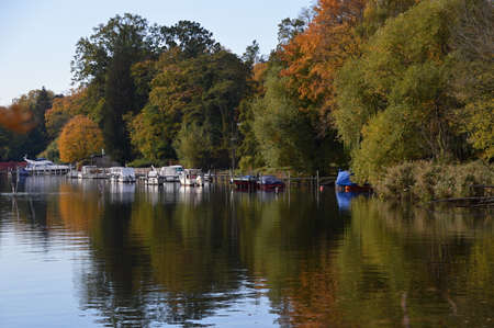 Fall at Lake Wannsee, Zehlendorf, Berlin
