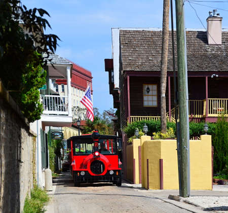 Old Town of St. Augustine, Floridaのeditorial素材