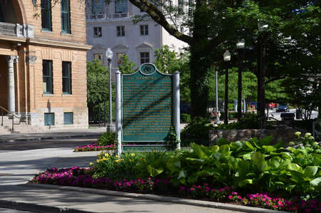 Downtown Detroit, Michiganのeditorial素材