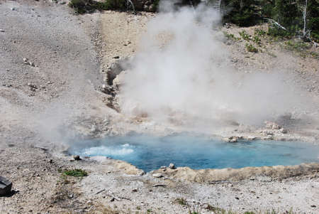 Hot Spring at Yellowstone National Park, Wyoming