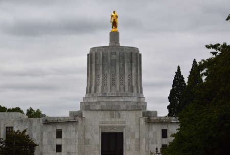 State Capitol, Salem, Oregonの写真素材