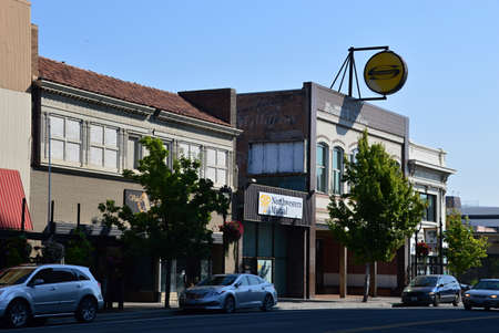 Downtown Yakima, Washingtonの写真素材