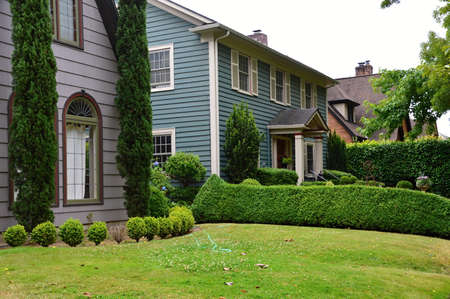 Neighborhood in Salem, Oregonのeditorial素材