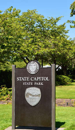 Capitol Park, Salem, Oregonのeditorial素材