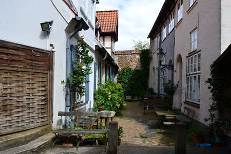 Old Town of Luebeck, Schleswig-Holsteinのeditorial素材