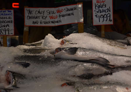 Fish Market in Seattle, Washington
