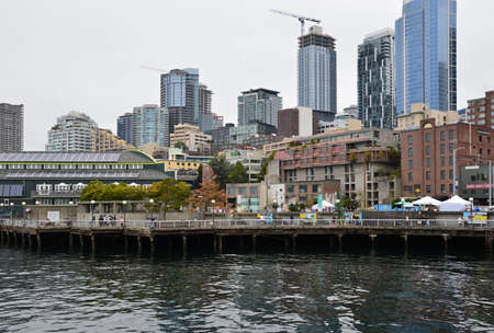 Waterfront Seattle, Washingtonのeditorial素材