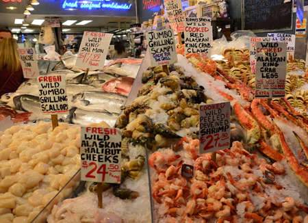 Fish Market in Seattle, Washington