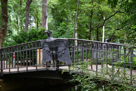 Bridge in Tiergarten, Berlinの写真素材