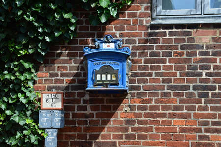 The Old Town of Lauenburg at the River Elbe, Schleswig-Holsteinの写真素材