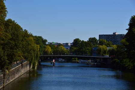 Bridge over the River Spree, Tiergarten, Berlin
