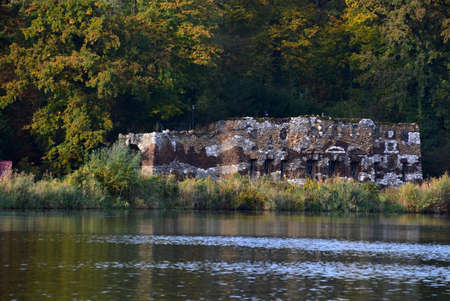 Autumn in the New Garden Park, Potsdam, Brandenburgの写真素材