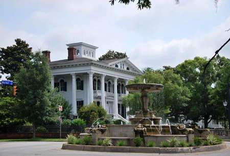 Historical Building in the Old Town of Wilmington, North Carolina