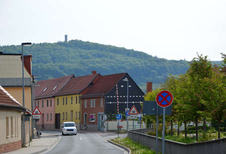 Historical Building in the Resort Bad Berka, Thuringiaのeditorial素材