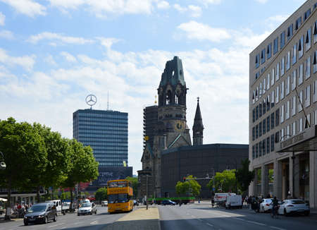 Street Scene in the Neighborhood Charlottenburg, Berlin