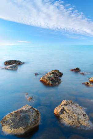 Beautiful seascape  Composition of the natureの写真素材