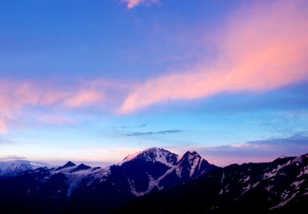 Mountains region  Beautiful landscapeの写真素材