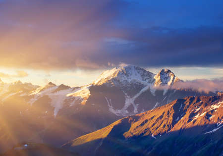 Mountains region  Beautiful landscapeの写真素材