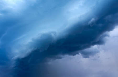 Dark cloudsの写真素材