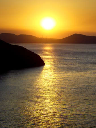 Seascape during sundown  Beautiful seascapeの写真素材