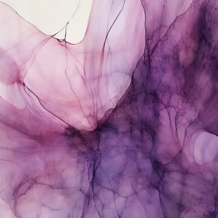 abstract background, abstract painting in alcohol ink technique, purple and pinkの素材