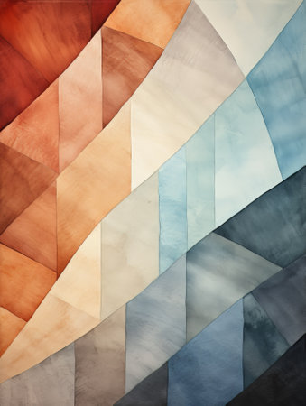 abstract background with multicolored curved lines. 3d renderingの素材