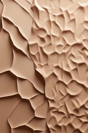 3d rendering of abstract background with embossed pattern on leather surfaceの素材