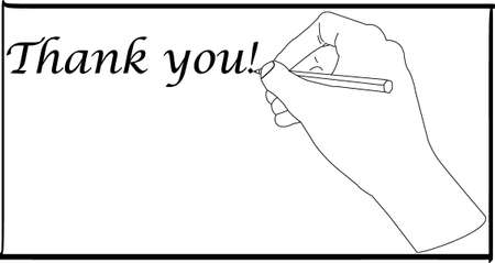 thank youのイラスト素材