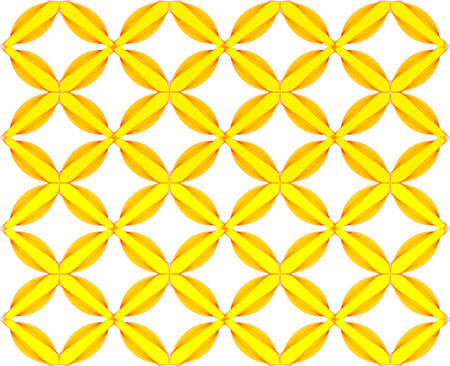 yellow patternのイラスト素材