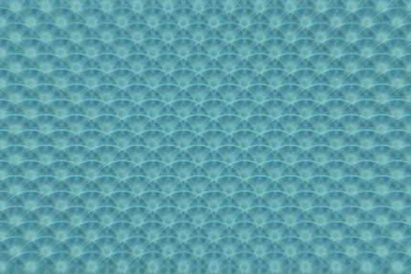 Blue color geometric ornament, background wallpaper with square pattern for web site and desktopの写真素材