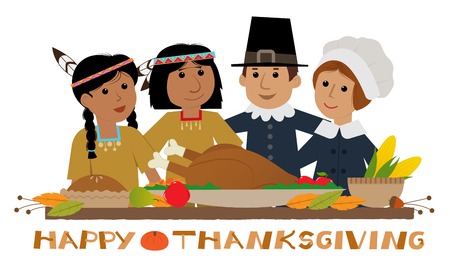 Thanksgiving signのイラスト素材