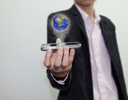 Call the world.の写真素材