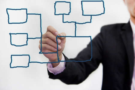 Network model.の写真素材