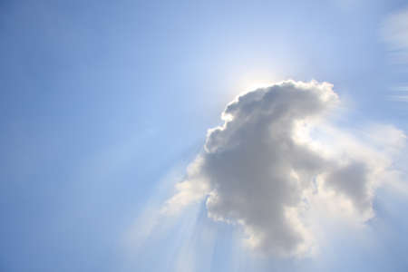 Beautiful blue sky 