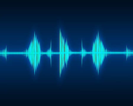 Green waveform rhythm 
