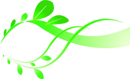 Stock Vector Illustration  Green leaves vector のイラスト素材
