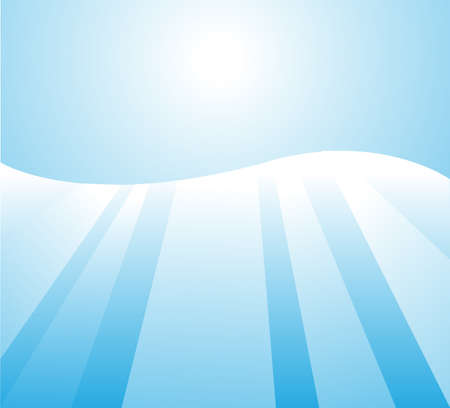 abstract water wave, vector illustration のイラスト素材