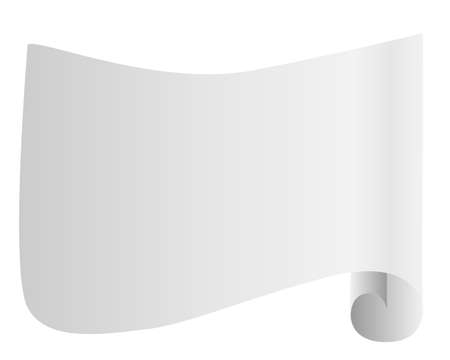 Abstract scroll paper vector backgroundのイラスト素材