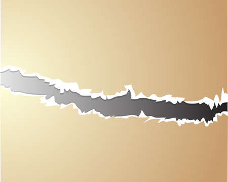 Vector ripped paper - abstract background のイラスト素材