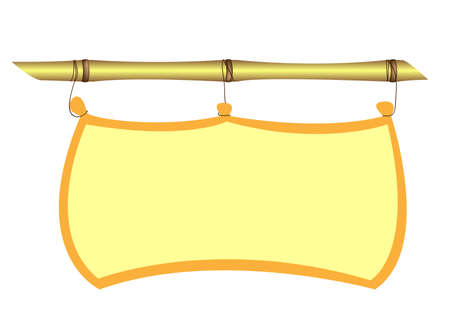 Bamboo frame のイラスト素材