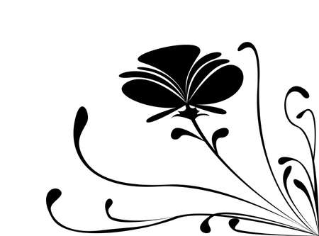 Cute bouquet of flowers illustration のイラスト素材