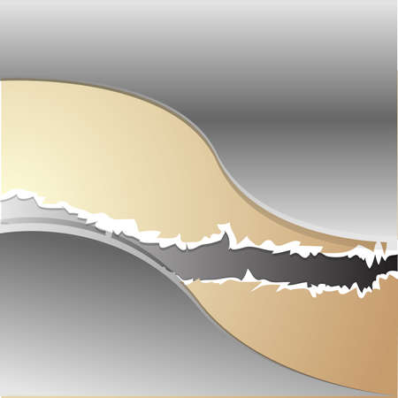 ripped blue metal paper - abstract background のイラスト素材