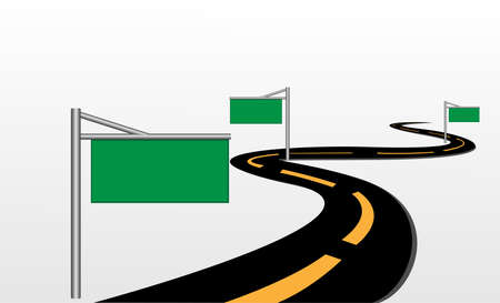 Road signs vector  のイラスト素材