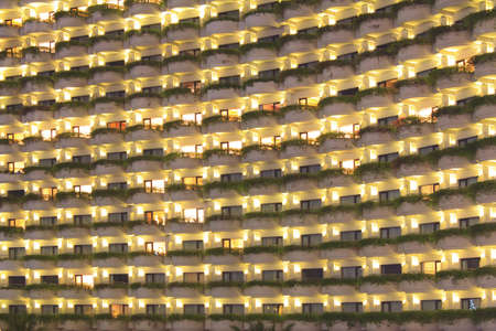 Windows of a modern office building のeditorial素材