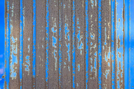 Background of old metal door in grungy style. 