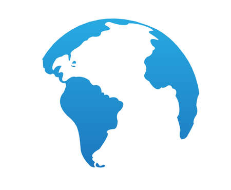 World Map Illustration のイラスト素材