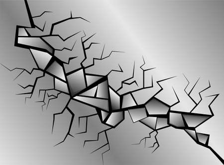 Broken glass  のイラスト素材