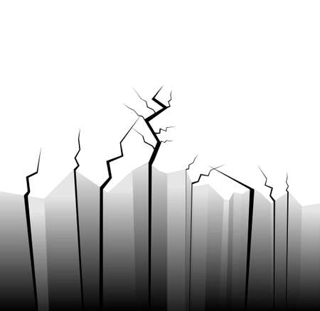 Crack Vector のイラスト素材