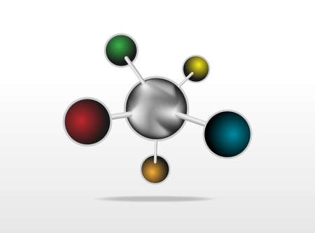 Molecular Medicine chromosome vector のイラスト素材