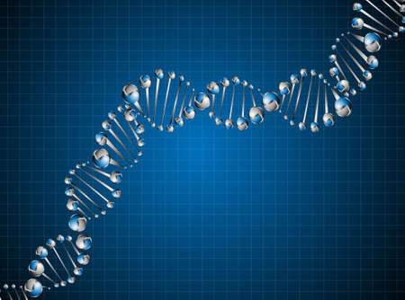 DNA vectorのイラスト素材